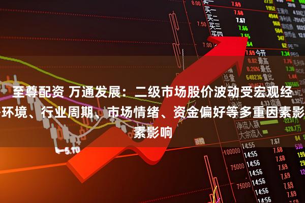 至尊配资 万通发展：二级市场股价波动受宏观经济环境、行业周期、市场情绪、资金偏好等多重因素影响